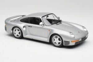 Porsche 959 Sudraba Metalik Minichamps 1:18 155066201 Metāls — attēls 4 no 6
