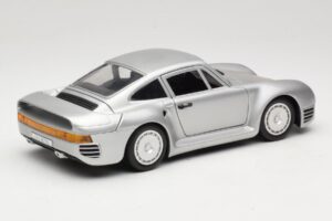Porsche 959 Sudrabs Tonka 1:18 2221 Metāls — attēls 3 no 8