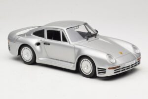 Porsche 959 Sudrabs Tonka 1:18 2221 Metāls — attēls 6 no 8