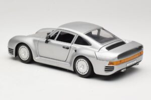 Porsche 959 Sudrabs Tonka 1:18 2221 Metāls — attēls 7 no 8