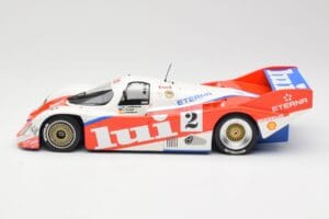 Porsche 962 #2 Brun Motorsport J. Mass / O. Larrauri 1000km Nürburgring 1987 Minichamps 1:18 155876502 Metāls — attēls 3 no 6