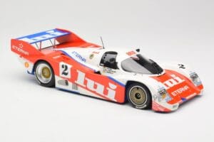 Porsche 962 #2 Brun Motorsport J. Mass / O. Larrauri 1000km Nürburgring 1987 Minichamps 1:18 155876502 Metāls — attēls 4 no 6