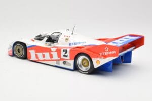 Porsche 962 #2 Brun Motorsport J. Mass / O. Larrauri 1000km Nürburgring 1987 Minichamps 1:18 155876502 Metāls — attēls 5 no 6