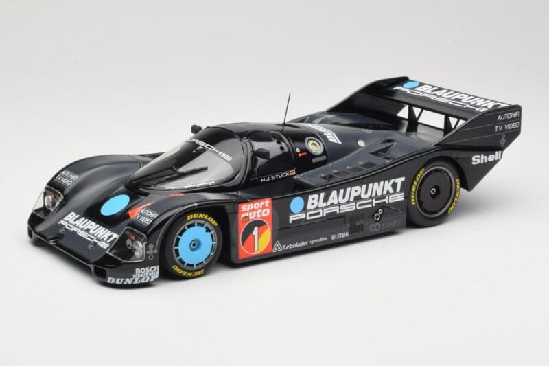 Porsche 962C #1 H-J. Stuck Winner Supercup Nürburgring 1986 Minichamps 1:18 155866501 Metāls
