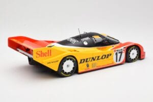 Porsche 962C #17 H-J. Stuck / D. Bell 3rd Place 200 Miles of Nürnberg Supercup 1987 Minichamps 1:18 155876517 Metāls — attēls 2 no 6