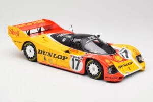Porsche 962C #17 H-J. Stuck / D. Bell 3rd Place 200 Miles of Nürnberg Supercup 1987 Minichamps 1:18 155876517 Metāls — attēls 4 no 6
