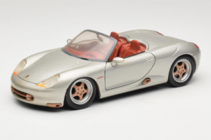 Porsche Boxster 986 Concept Sudrabs Maisto 1:18 50231 Metāls