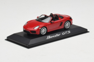 Porsche Boxster 981 GTS Sarkans Minichamps 1:43 WAP0200140E Metāls — attēls 2 no 5