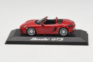 Porsche Boxster 981 GTS Sarkans Minichamps 1:43 WAP0200140E Metāls
