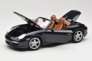 Porsche Boxster S 986 Zils Maisto 1:18 31123 Metāls — attēls 2 no 8