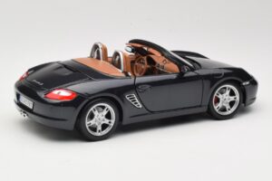 Porsche Boxster S 986 Zils Maisto 1:18 31123 Metāls — attēls 3 no 8
