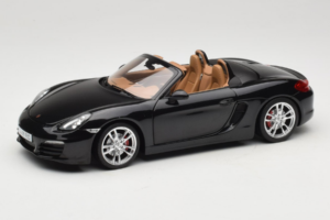 Porsche Boxster S 981 Basalt Black Minichamps 1:18 WAP0210160C Metāls