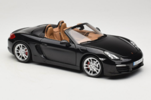 Porsche Boxster S 981 Basalt Black Minichamps 1:18 WAP0210160C Metāls — attēls 6 no 8
