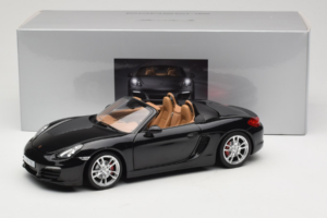Porsche Boxster S 981 Basalt Black Minichamps 1:18 WAP0210160C Metāls — attēls 8 no 8