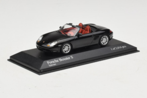 Porsche Boxster 986 S Melns Minichamps 1:43 400062070 Metāls — attēls 2 no 4
