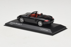 Porsche Boxster 986 S Melns Minichamps 1:43 400062070 Metāls — attēls 3 no 4