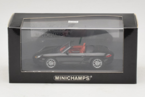 Porsche Boxster 986 S Melns Minichamps 1:43 400062070 Metāls — attēls 4 no 4
