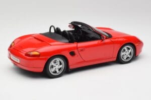 Porsche Boxster S 986 Guards Sarkans UT Models 1:18 27861-M1 Metāls — attēls 3 no 8