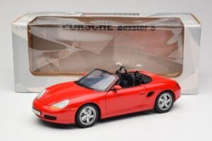 Porsche Boxster S 986 Guards Sarkans UT Models 1:18 27861-M1 Metāls — attēls 8 no 8