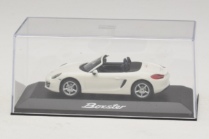 Porsche Boxster 981 Balts Minichamps 1:43 WAP0202000D Metāls — attēls 4 no 5
