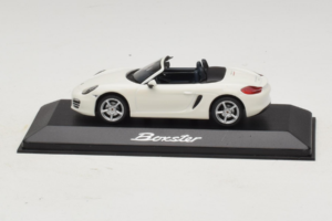 Porsche Boxster 981 Balts Minichamps 1:43 WAP0202000D Metāls