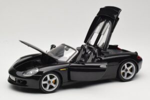 Porsche Carrera GT 980 Melns Maisto 1:18 36622 Metāls — attēls 2 no 8