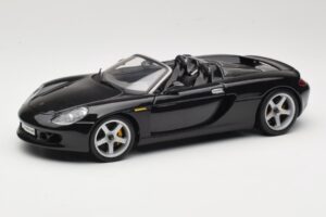 Porsche Carrera GT 980 Melns Maisto 1:18 36622 Metāls
