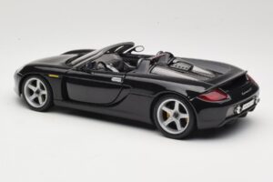 Porsche Carrera GT 980 Melns Maisto 1:18 36622 Metāls — attēls 6 no 8