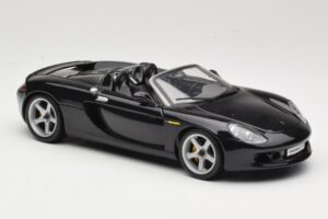 Porsche Carrera GT 980 Melns Maisto 1:18 36622 Metāls — attēls 7 no 8