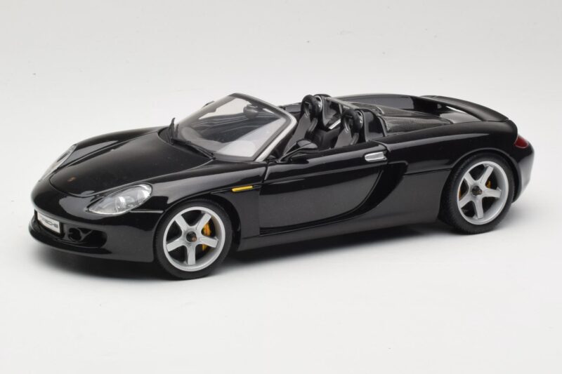 Porsche Carrera GT 980 Melns Maisto 1:18 36622 Metāls