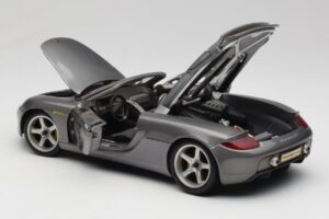 Porsche Carrera GT Pelēks Metalik Maisto 1:18 36622-R1 Metāls — attēls 5 no 8