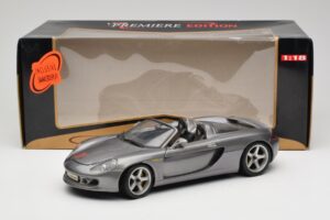 Porsche Carrera GT Pelēks Metalik Maisto 1:18 36622-R1 Metāls — attēls 8 no 8