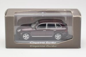 Porsche Cayenne 955 Turbo Tumši Sarkans Minichamps 1:43 WAPC2000113 Metāls — attēls 4 no 4
