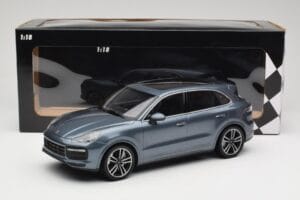 Porsche Cayenne 958 Turbo S Blue Metallic Minichamps 1:18 155066071 Metāls — attēls 6 no 6