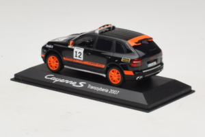 Porsche Cayenne S #12 Transsyberia 2007 Melns Oranžs Minichamps 1:43 WAP02000918 Metāls — attēls 3 no 5