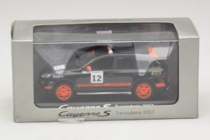 Porsche Cayenne S #12 Transsyberia 2007 Melns Oranžs Minichamps 1:43 WAP02000918 Metāls — attēls 5 no 5
