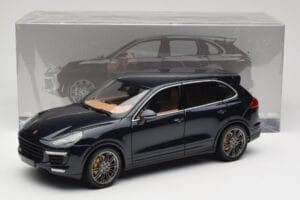 Porsche Cayenne Turbo S 958 Blue Metallic Minichamps 1:18 110064001 Metāls — attēls 8 no 8
