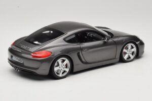 Porsche Cayman 981 S Pelēks Minichamps 1:18 WAP0210070D Metāls — attēls 3 no 8