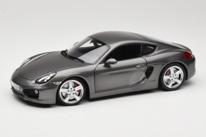 Porsche Cayman 981 S Pelēks Minichamps 1:18 WAP0210070D Metāls