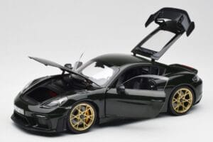 Porsche Cayman GT4 RS 982 Weissach Package Brewster Green Norev 1:18 187250 Metāls — attēls 2 no 8