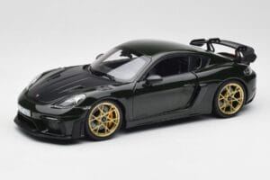 Porsche Cayman GT4 RS 982 Weissach Package Brewster Green Norev 1:18 187250 Metāls
