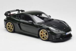 Porsche Cayman GT4 RS 982 Weissach Package Brewster Green Norev 1:18 187250 Metāls — attēls 6 no 8