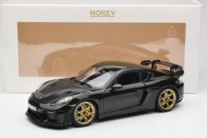 Porsche Cayman GT4 RS 982 Weissach Package Brewster Green Norev 1:18 187250 Metāls — attēls 8 no 8