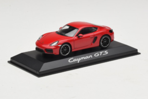 Porsche Cayman 981 GTS Sarkans Minichamps 1:43 WAP0200150E Metāls — attēls 2 no 5