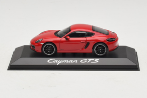 Porsche Cayman 981 GTS Sarkans Minichamps 1:43 WAP0200150E Metāls