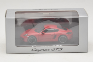 Porsche Cayman 981 GTS Sarkans Minichamps 1:43 WAP0200150E Metāls — attēls 5 no 5