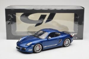 Porsche Cayman R 987.2 Aqua Blue Metallic GT Spirit 1:18 GT901 Sveķi — attēls 6 no 6