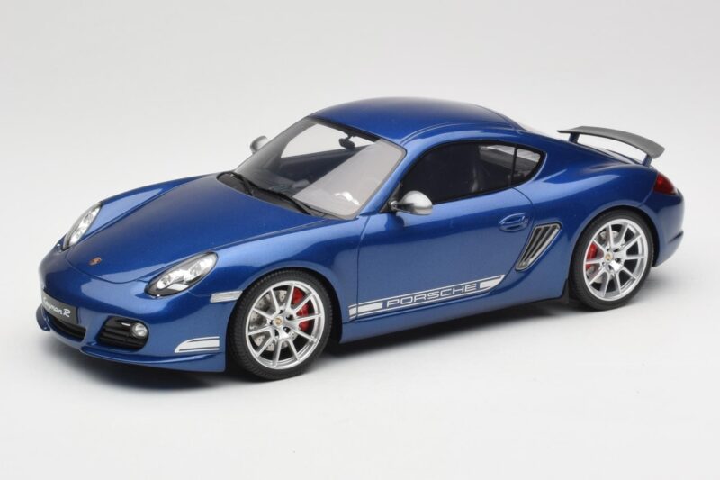 Porsche Cayman R 987.2 Aqua Blue Metallic GT Spirit 1:18 GT901 Sveķi