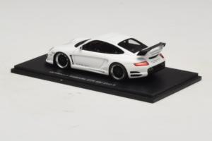 Porsche Gemballa Avalanche GTR 650 Evo 997 Balts Spark 1:43 S0719 Sveķi — attēls 3 no 4