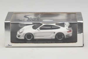 Porsche Gemballa Avalanche GTR 650 Evo 997 Balts Spark 1:43 S0719 Sveķi — attēls 4 no 4